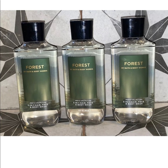 Bath & Body Works Other - BATH & BODY WORKS~LOT OF 3~FOREST~MENS~SHOWER GEL~NEW